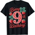 Age 9 Strawberry Fruit Berry 9Th Girl Sweet T-Shirt - Walmart.com