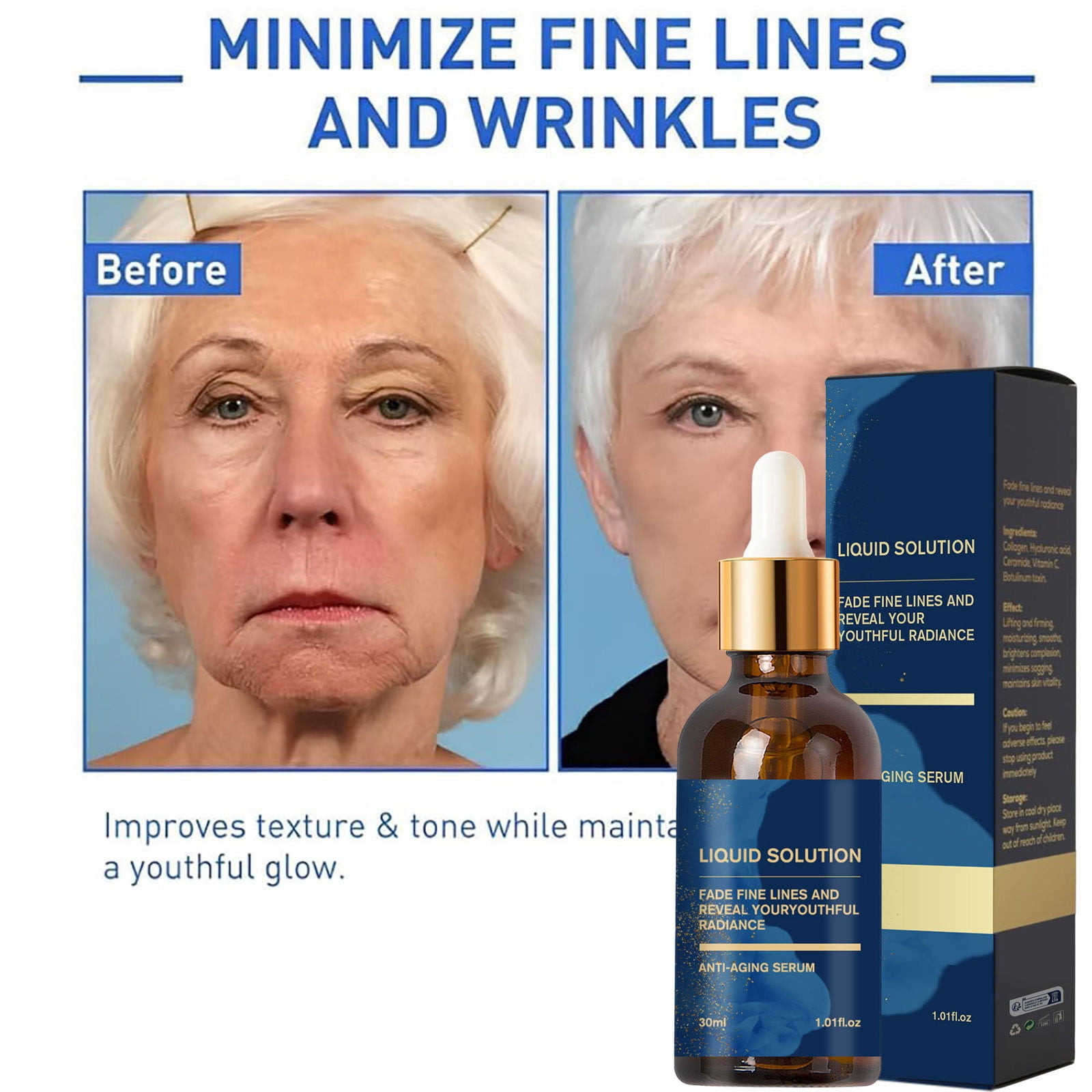 Age Defying Serum with Vitamin C & E Stock Solution, Retinol and