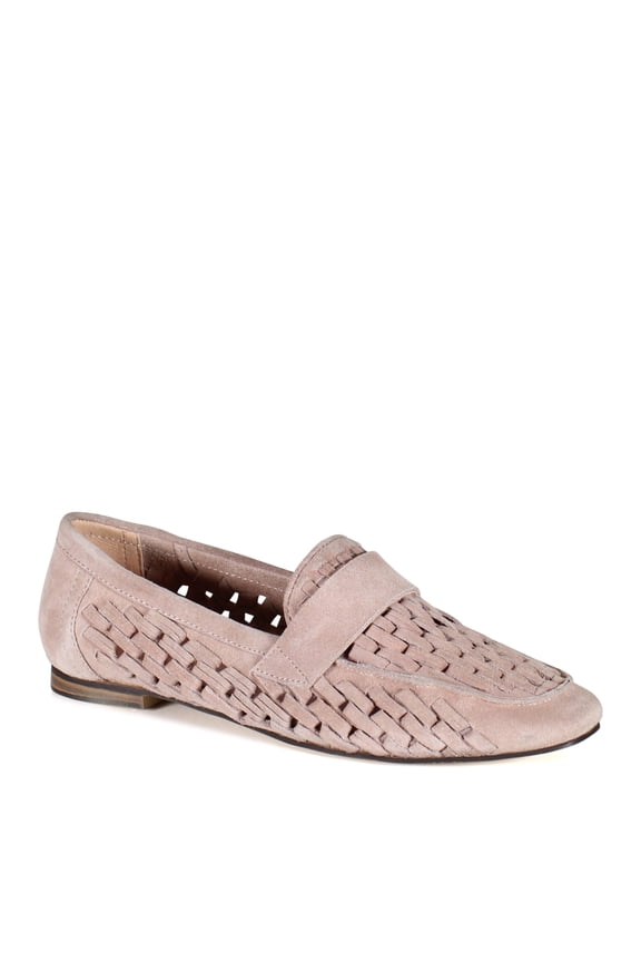 True Women's Age Less Woven Suede Loafer (Rosa, 8/39EU)