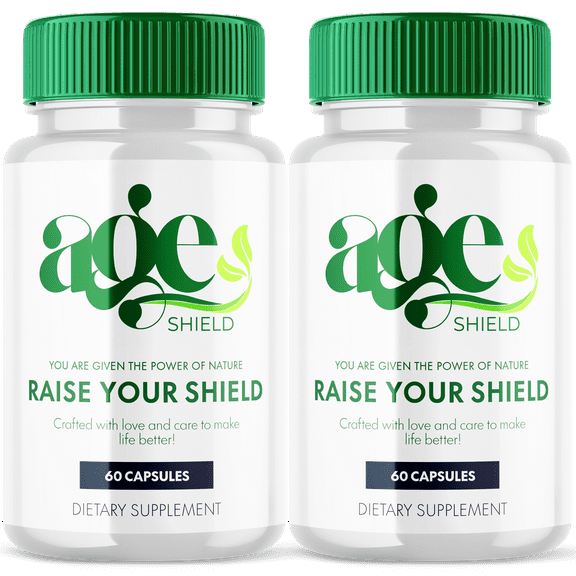 Age Shield Nootropic Capsules Advanced Formula Brain Support 120 Capsules