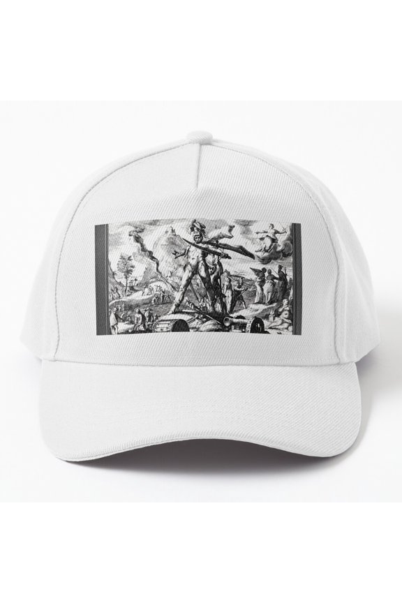 Age of Iron Hendrick Goltzius Baseball Hat, Classical Old Masters Graphic Design, Classic Cap