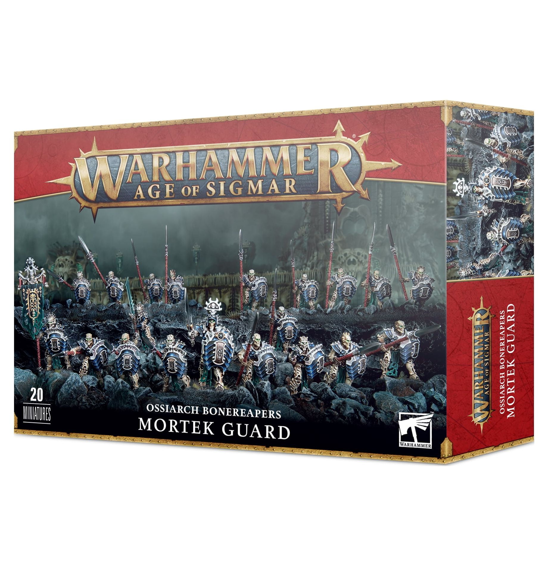 Age of Sigmar Ossiarch Bonereapers Mortek Guard