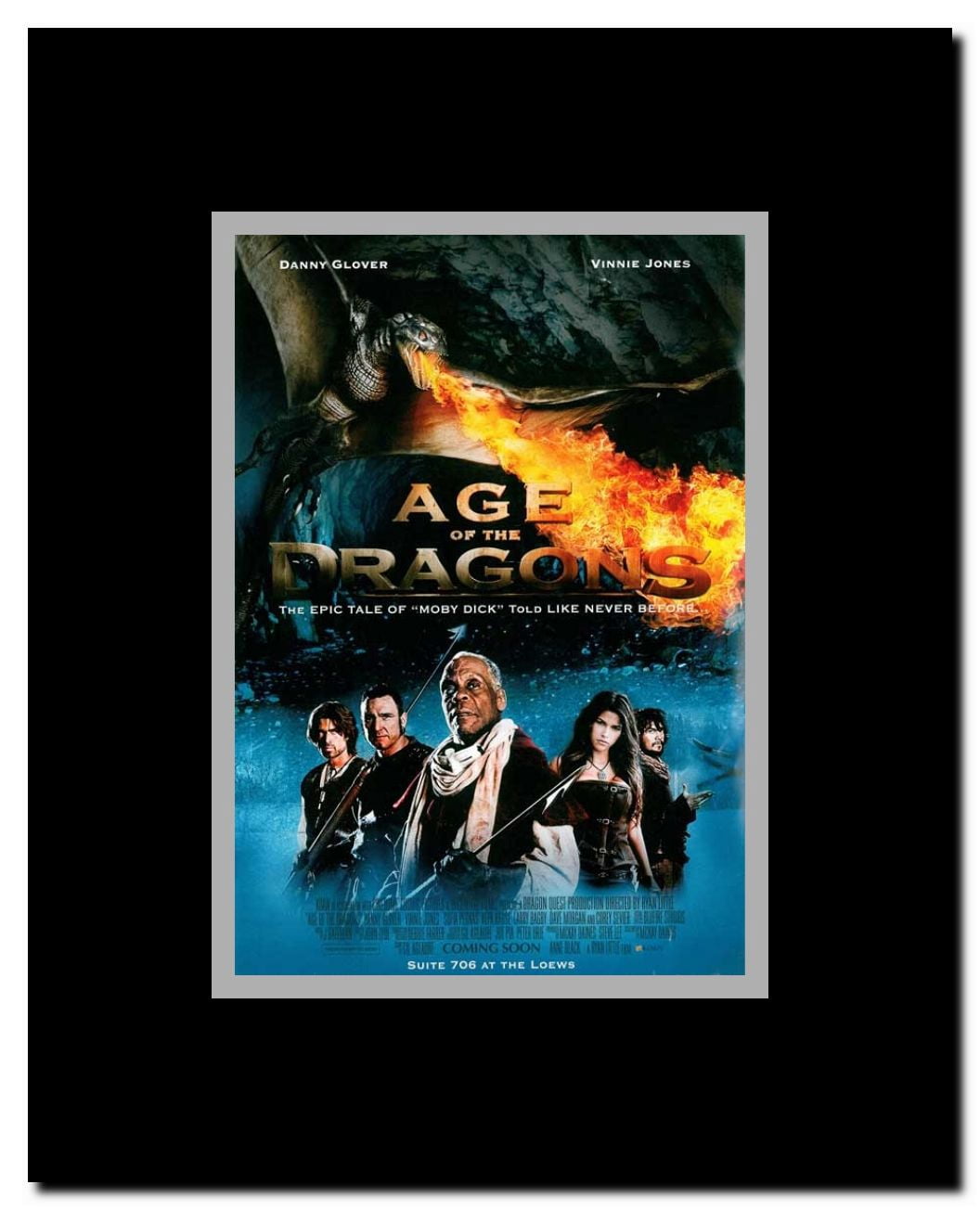 Age of the Dragons Framed Movie Poster