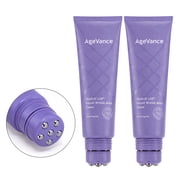 AgeVance Neck Firming Cream with Roller 2 Pack,Neck Creams Tightening Lifting Sagging Skin,Gentle Skincare,Deen Hydration Moisturizing, Minimizes Appearance Smoothing Skin Care Cream 1.76 Fl Oz *2