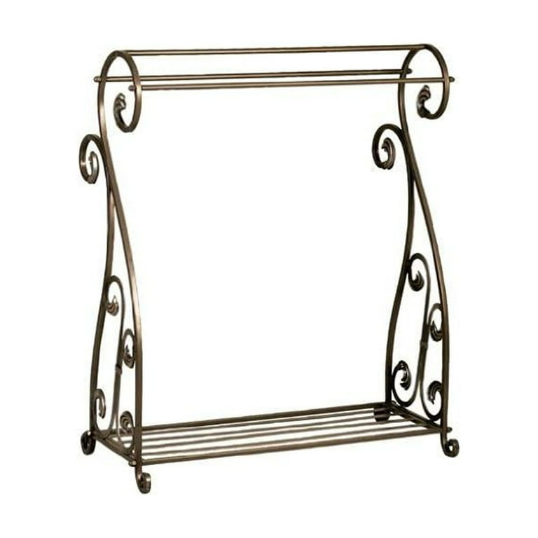 Aged Bronze Metal Quilt Rack Walmart