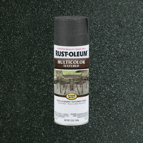 Aged Iron, Rust-Oleum Stops Rust Multi-Color Textured Spray Paint-223525, 12 oz