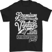 Aged to Perfection Vintage 59th Birthday 1967 Mens T-Shirt Cotton