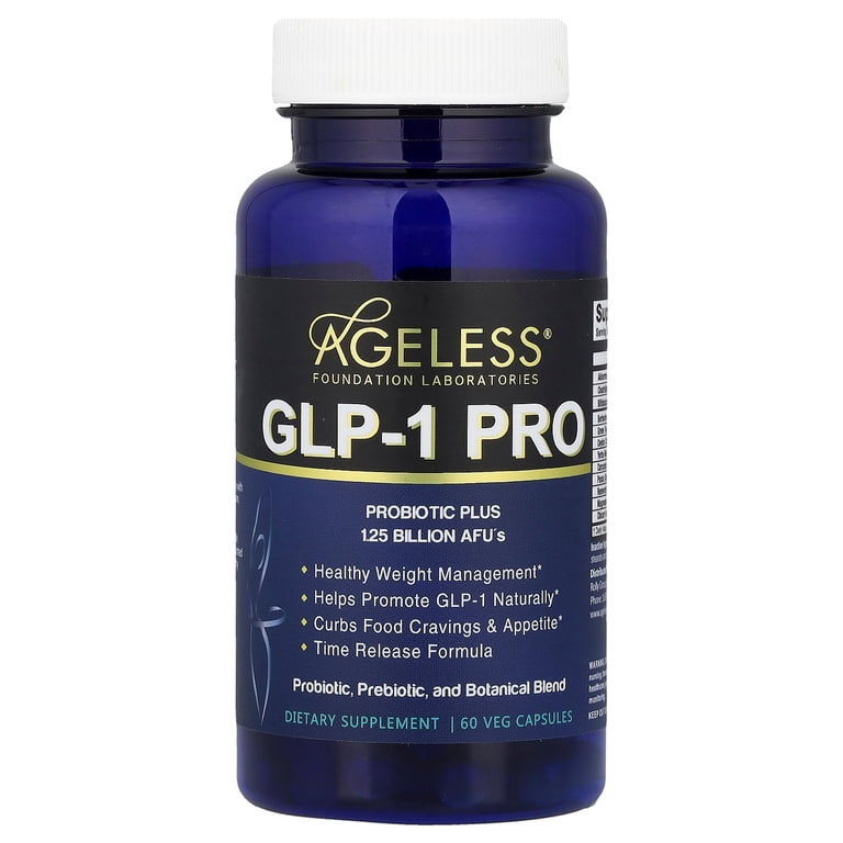 glp 1 capsules Ageless Foundation Laboratories GLP-1 PRO, 60 Veg Capsules