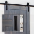 thumbnail image 1 of Ageless Iron Bd_Kit_Flpull Rustic Black Iron 78-3/4" Barn Door / Sliding Door Hardware, 1 of 5
