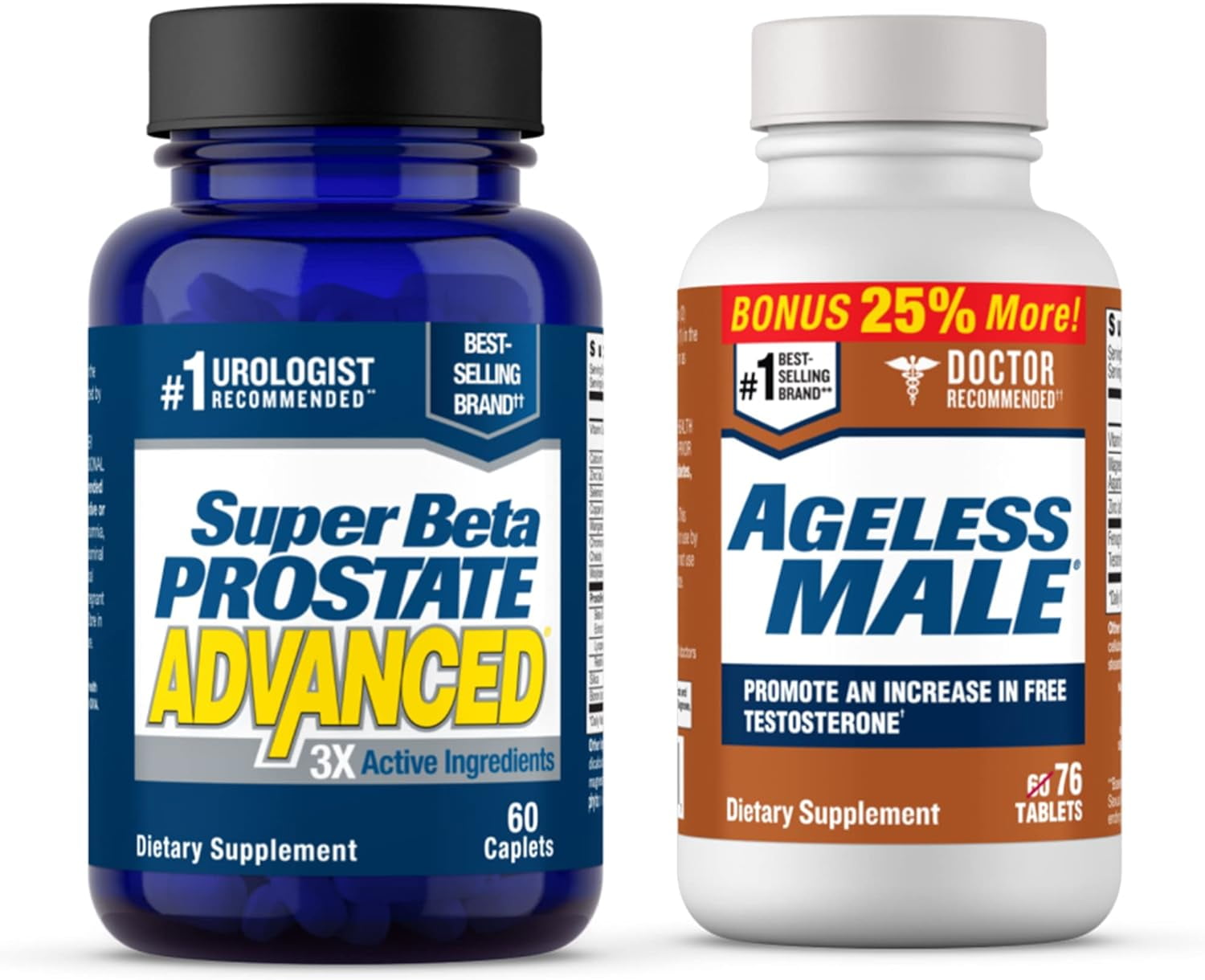 Ageless Male Testosterone er & Super Beta Prostate Advanced Prostate