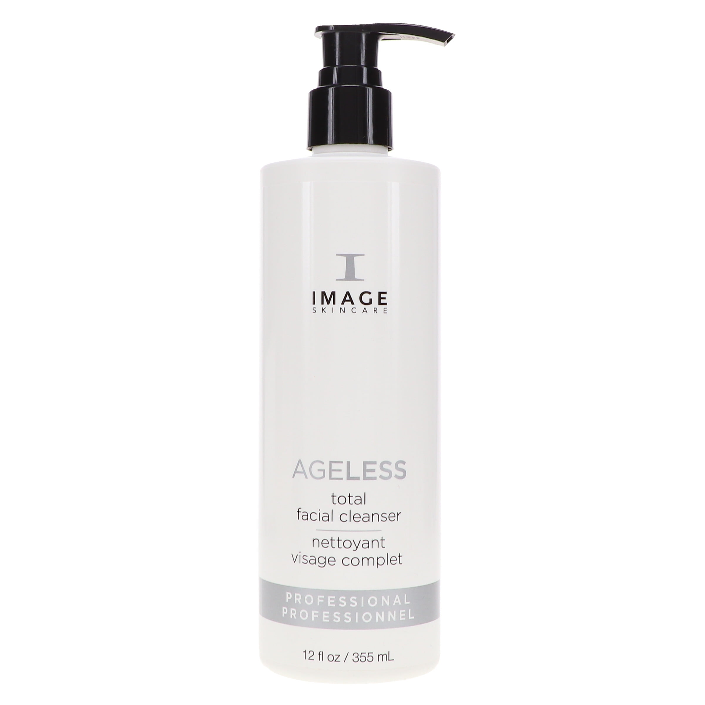 Ageless Total Facial Cleanser by Image for Unisex - 12 oz Cleanser