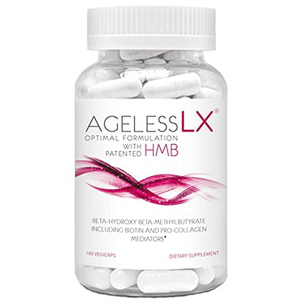 AgelessLX Anti Aging Supplement for Women with HMB Collagen Enhancer