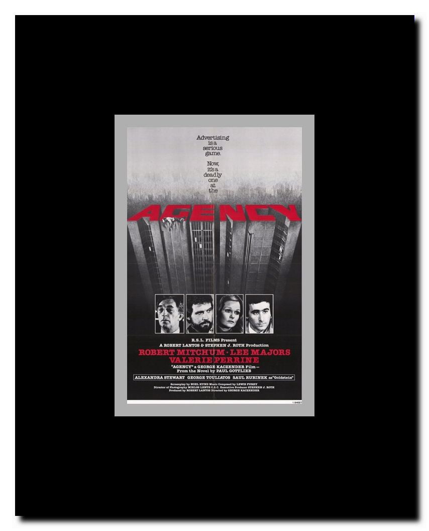 Agency Framed Movie Poster