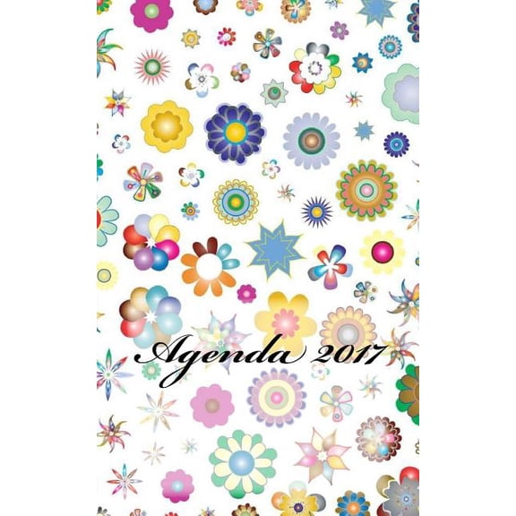 Agenda 2017 - Diseo flores, (Paperback)