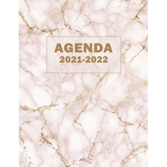 Agenda 2021-2022: Semainier 1 semaine sur deux pages,18 mois de juillet 2021 dcembre 2022, format A4. (Paperback)