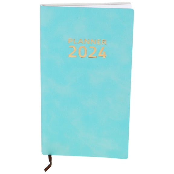 WRISTBIQUE Portable Planner Schedule Book Green 1Set