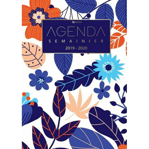 Agenda Journalier 2019 2020 - Agenda Semainier Août 2019 à Décembre 2020 Calendrier Agenda de Poche: Agenda 2019 - 2020, (Paperback)