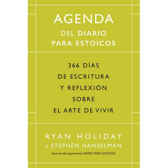 Agenda del Diario Para Estoicos - Green Edition- (Daily Stoic Journal Spanish Edition) (Paperback)