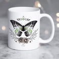 thumbnail image 1 of Agender Pride Coffee Mug, Pride F11lag Gift, L1GBT Mug Gift, Nonbinary, NonBinary Transgender Trans Subtle Month, Butterfly Celestial, 1 of 4