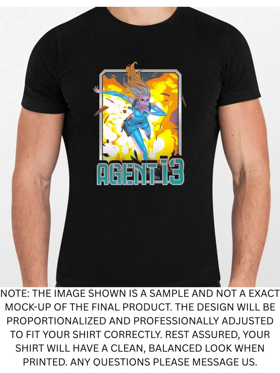 Agent 13D Graphic T Shirt Men Or Women New