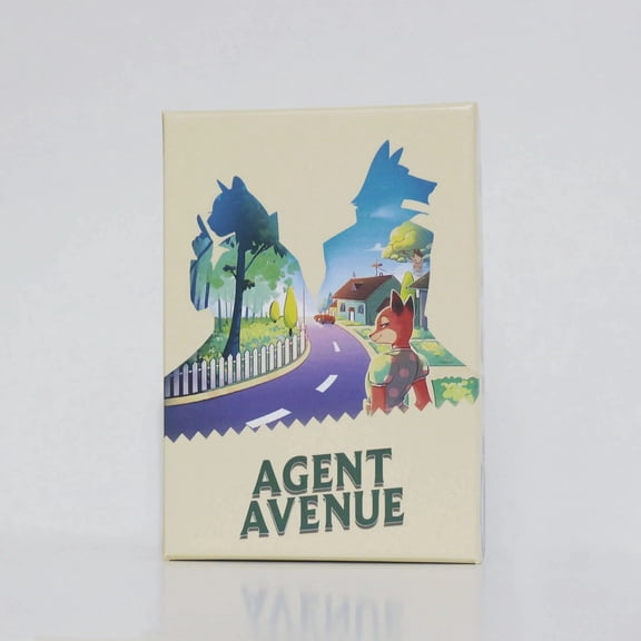 Agent Avenue Board Game, Competitive Strategy Bluffing Card Game, Develop Strategic Thinking & Decision‑Making Skills, Fun Family Party Tabletop Game, Ideal Birthday Holiday Gift