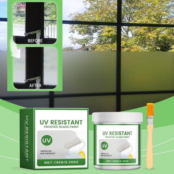 Agent for Frosted Glass Paint to Enhance Privacy and Durability Ideal for Home and Use Easy Application and Long-Lasting Finish