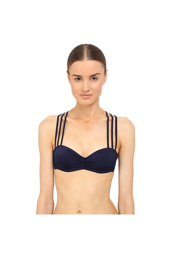 L'Agent Women's Melita Bikini Top, Navy, XL