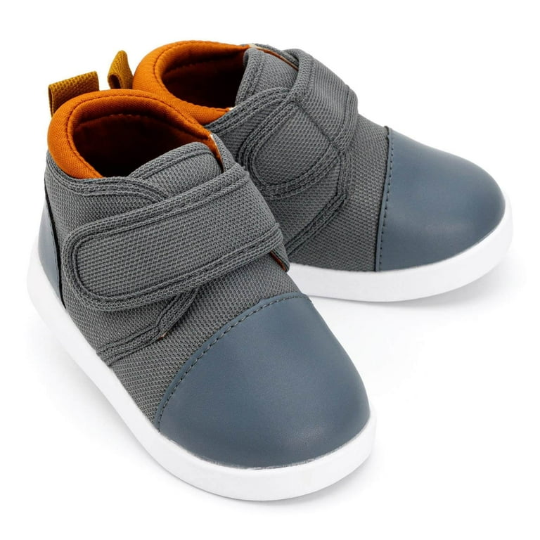 ikiki Agent Slate Squeaky Toddler Shoes Gray Walmart