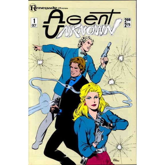 Agent Unknown #1 VF ; Renegade Comic Book