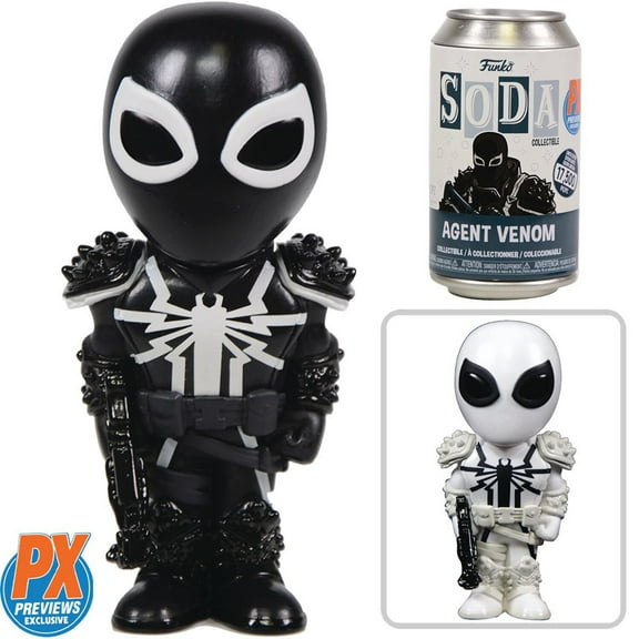 Agent Venom Vinyl Soda Figure - SDCC 23 PX