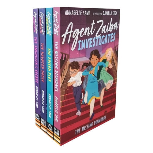Agent Zaiba Investigates Series 4 Books Set By Annabelle Sami - Ages 8-12 - Paperback