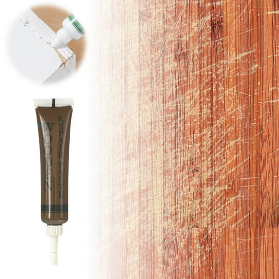 Agent for Solid Wood Floor Scratch Filling Paste - Natural Color for Wood - 25g Up Solution for Home and