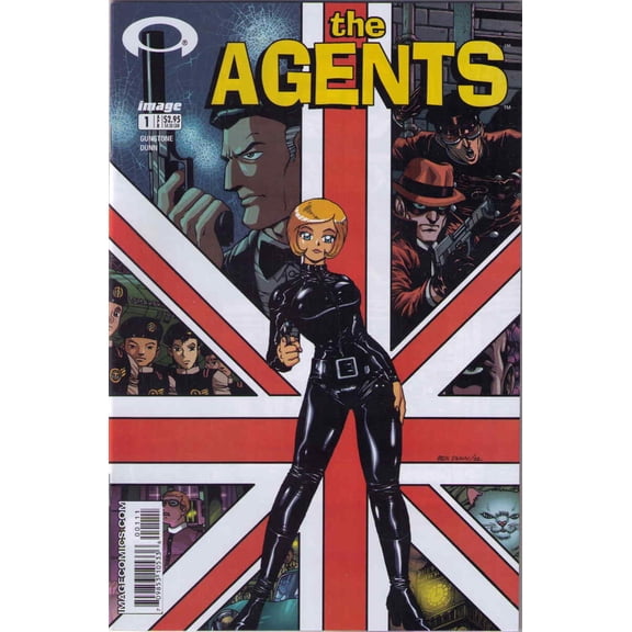Agents #1 VF ; Image Comic Book
