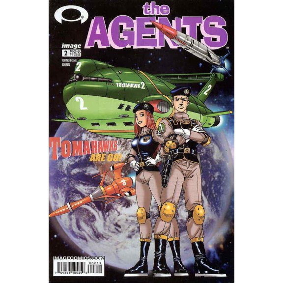 Agents #2 VF ; Image Comic Book