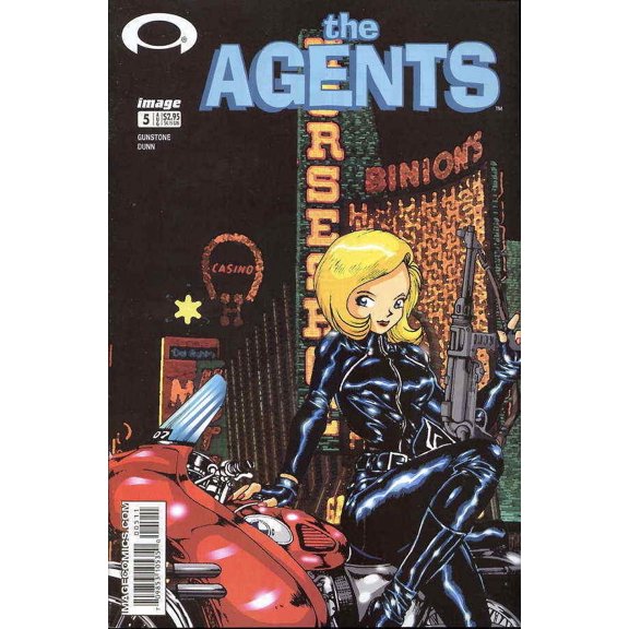 Agents #5 VF ; Image Comic Book
