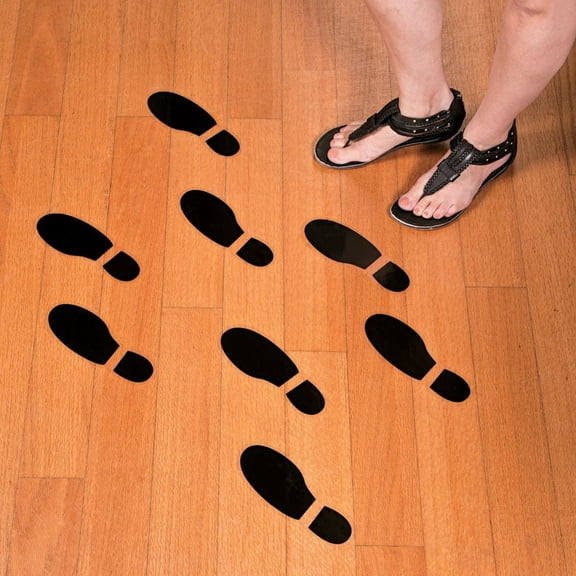 Agents Of Truth Footprint Floor Decal - Party Decor - 2 Pieces