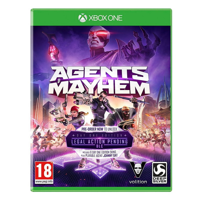Agents of Mayhem Day One Edition Xbox One Video Games UK Import Region Free Deep Silver Walmart