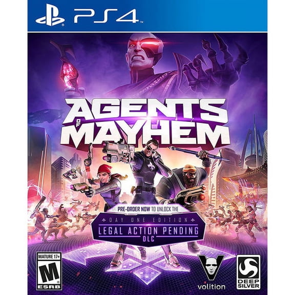 Agents of Mayhem M.A.Y.H.E.M. Day One (Playstation 4)