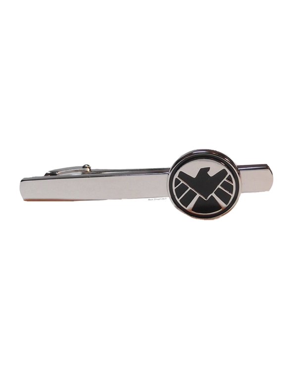 Agents of S.H.I.E.L.D Logo Silvertone Tie Clip