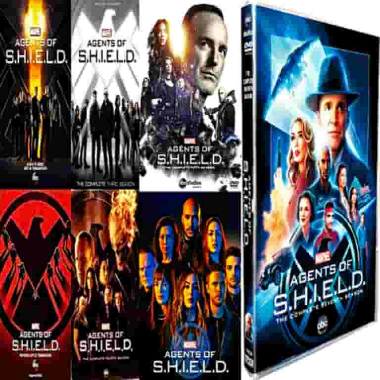 Marvel's Agents of Complete Series Seasons 1-7 DVD