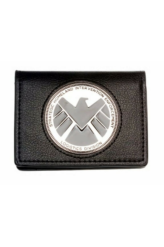 Badge Style Bifold Wallet