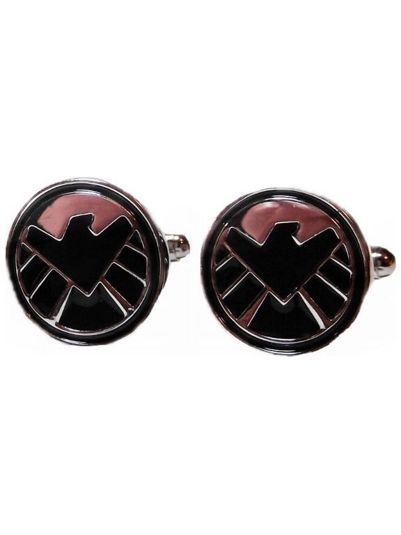 Agents of Shield Logo Metal/Enamel Cufflinks