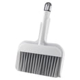 thumbnail image 1 of Ageoie Dust Pan Small Broom And Dustpan Set Mini Dustpan And Brush Set Small Hand Broom with Dust Pan for Desk Table Home Cleaning Drawers Desktop Sofas, Gray, 1 of 5