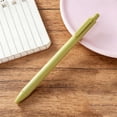 thumbnail image 1 of Ageoie Gel Pens 0.5Mm Retractable Fine Point Pen Black Ink Needle Tip Pens Smooth Writing Cute Pens for Drawing, Writing Planner And Office Supplies, Yellow, 1 of 6