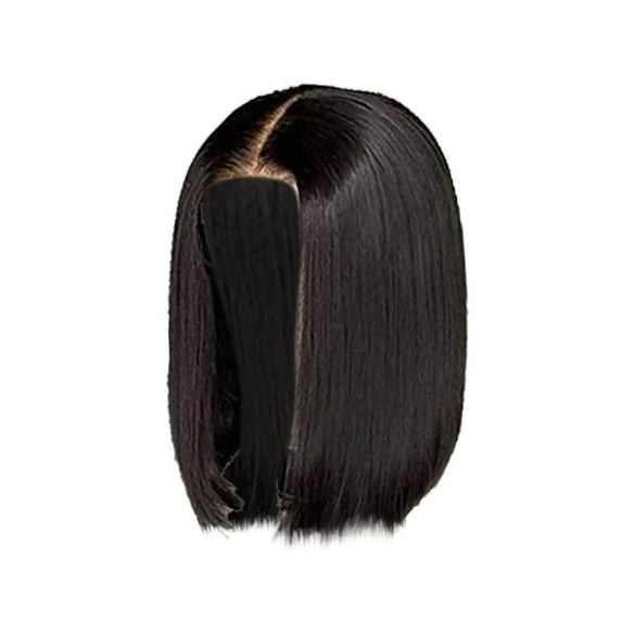 Ageoie Wig , Short Bob Wigs Human Hair Straight Wig Black Lace Front Wigs Human Hair for Women Highlight Bob Wig Pre Plucked with Baby Hair Black