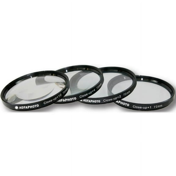 Agfa Photo 4pc Close Up Filters 72mm