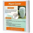 thumbnail image 1 of Agfabric 5 Pack Warm Worth Frost Blanket - 0.95 oz 32"x 32" Shrub Jacket, Rectangle Plant Cover for Frost Protection, 1 of 8