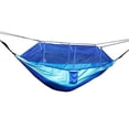 thumbnail image 1 of Agfabric Camping Hammock with Mosquito Net,Camping High Strength Parachute Hammock with Zippered Bug Net, 1 of 1