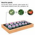 thumbnail image 1 of Agfabric Easy-Plant Weed Block for Raised Bed Outdoor Garden Weed Rugs Garden mat 3.0oz, 4'x12',with Planting Hole Dia 6", 1 of 5