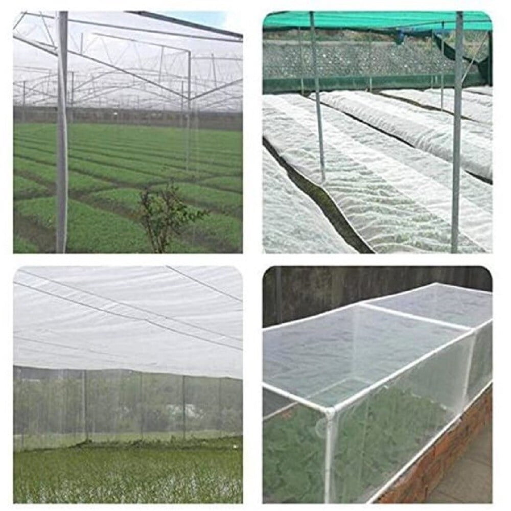 Agfabric Insect Bug Netting Garden Net Protecting Plants 6.5' x 15' 6